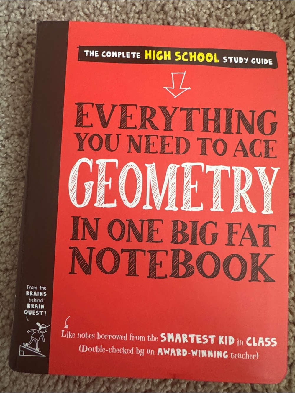 Everything You Need to Ace Geometry - Red Notebook